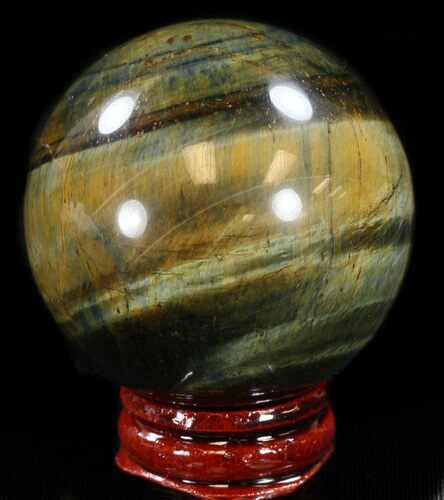 Top Quality Polished Tiger's Eye Sphere #37689